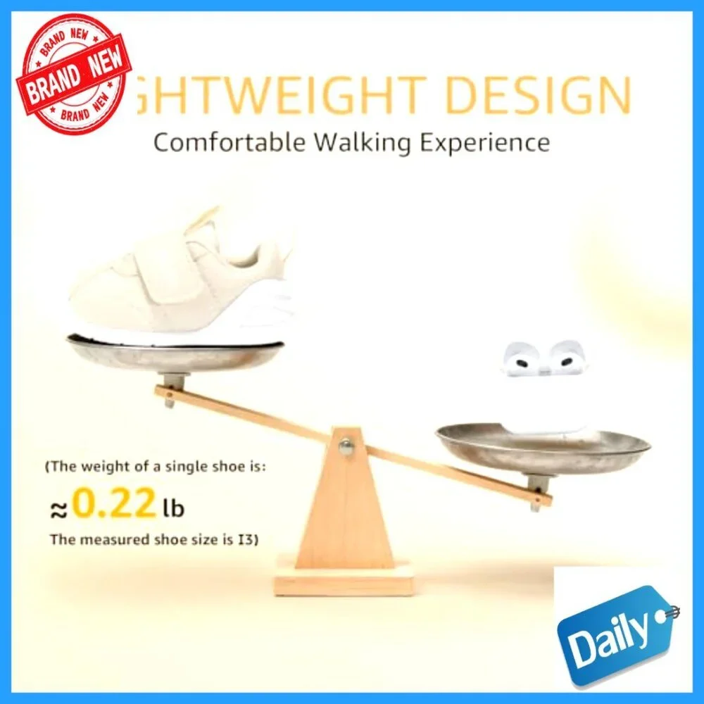 Wide Toe Box Baby Sneakers Non-Slip Sole Soft Mesh First Walker Shoes 6-24